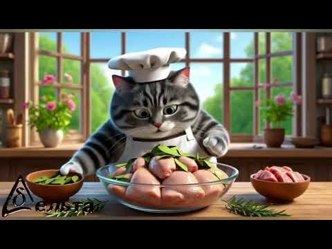 Видео: Рецепты от кота-Маркиза. Куриные ладошки.