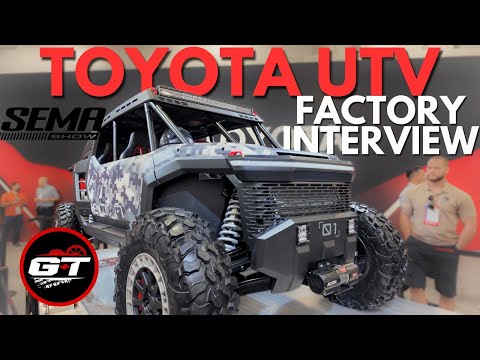 Видео: Toyota UTV Side by Side Scion 01 — интервью с сотрудниками Toyota SXS