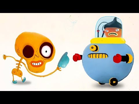 Видео: ЧУЧЕЛ #7. Битва роботов. Мультик CHUCHEL на канале Игрули TV