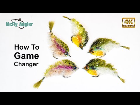 Видео: Micro Gamechanger Fly — самый реалистичный рисунок наживки — руководство по вязанию мушек McFly A...