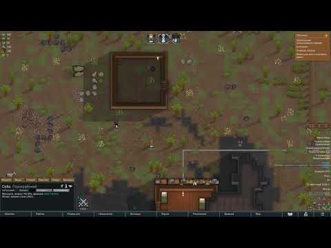 Видео: построили морозильную камеру в rimworld