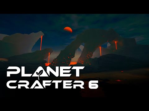 Видео: Исследовали метеоритный кратер и лавовый биом | The Planet Crafter 🌍 6 прохождение