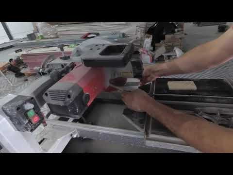 Видео: Плиткорез для толстой плитки - камнерез Diam PLK - 250/1.8 . Обзор в боевых условиях.