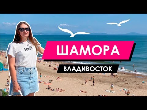 Видео: Владивосток. Пляж Шамора | Море и Кафе  🌊