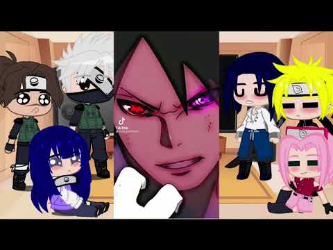 Видео: Реакция команды номер 7 + Ирука-сенсей + Хината на Саске 3/3 \gacha club\ Реакция на тт