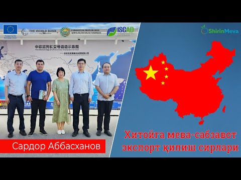 Видео: Хитойга мева-сабзавот экспорт қилиш сирлари
