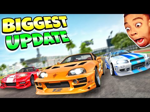 Видео: Крупнейшее обновление🤯|Новая Supra Mk4|Новые облики машин|Новый гараж| Extreme Car Driving Simula...