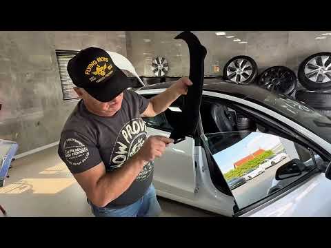 Видео: Заміна лобового скла Tesla Model 3/Y, детально!