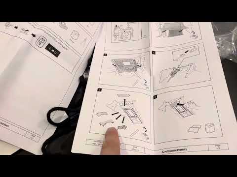 Видео: Обзор на штатный комплект беспроводной зарядки Mitsubishi wireless kit MZ331524  Pajero sport 3