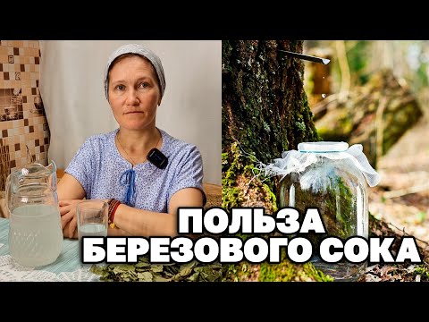 Видео: ЦЕЛЕБНЫЙ СОК ЧЕМ ПОЛЕЗЕН ? ЧТО СОДЕРЖИТ СОК БЕРЕЗЫ?@natureMarusya