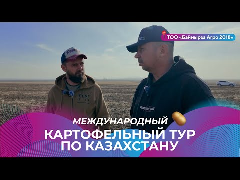 Видео: Международный картофельный тур по Казахстану | ТОО «Баймырза Агро 2018»  #картофельныйтурказахстан