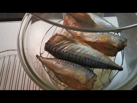 Видео: Вкуснейшая скумбрия в аэрогриле. Delicious mackerel in an aerogrill. #омега3 #копченаяскумбрия