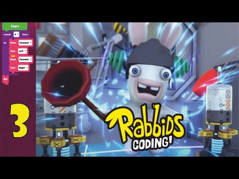Видео: Rabbids Coding #3 - Добавим ушастым немного проблем