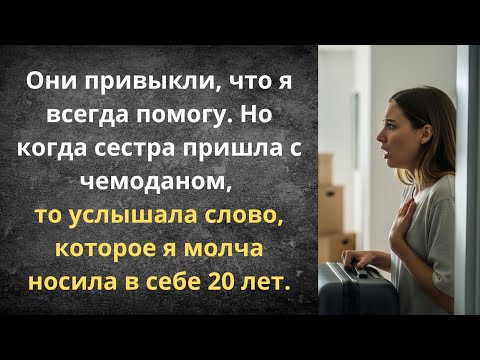 Видео: Сестра приехала с чемоданом, чтобы отобрать мою жизнь | Истории из жизни