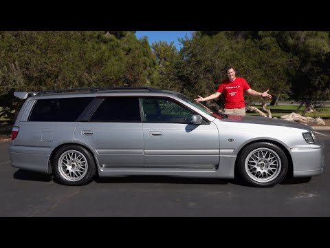 Видео: Nissan Stagea 260RS Autech это универсал Skyline GT-R