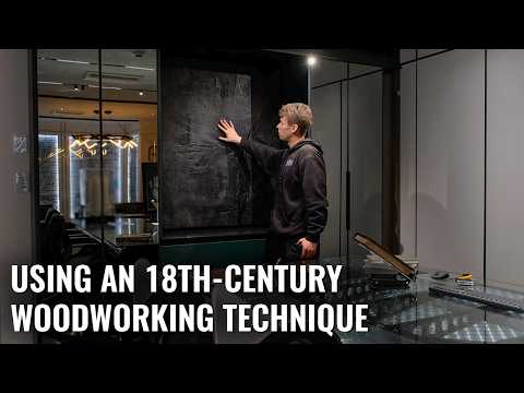 Видео: Использование техники деревообработки XVIII века
