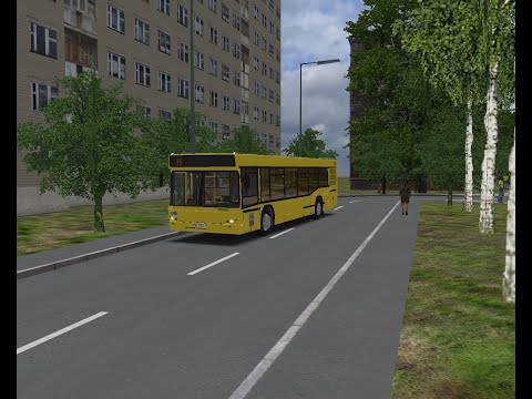 Видео: Omsi 2 Минск Маршрут 95 МАЗ 103.465 2011 Года