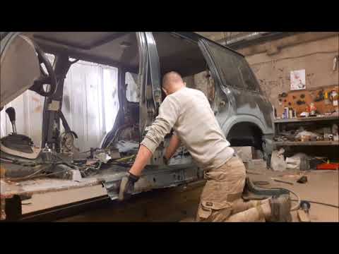 Видео: Nissan Patrol Y61. Реставрация кузова. Сварке нет конца :)