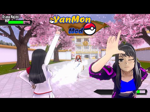 Видео: Покемоны в Яндере симулятор?! Получилось идеально XD / Yandere Simulator + pokemon = Yanmon Mod