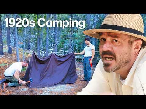 Видео: Тестирование кемпингового снаряжения 1925 и 2025 годов