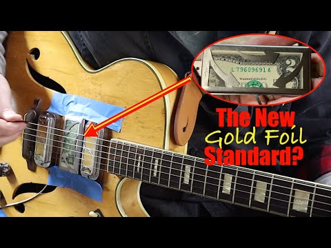 Видео: Фольга номиналом в 2 доллара — новый «золотой стандарт» гитарного звукоснимателя?