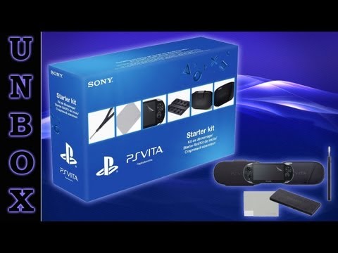 Видео: PS Vita Starter Kit - Распаковка и мини-обзор