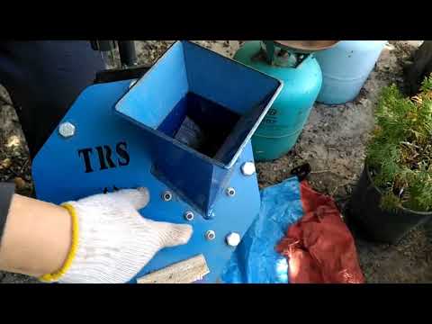 Видео: Щепорез TIREX. Сравнение и обзор с немецким щепорезом, веткорезом.