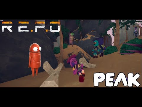 Видео: Дальше второго уровня никак! #PEAK(#R.E.P.O.)