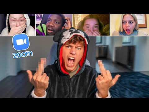 Видео: 15 минут самого смешного троллинга в Zoom