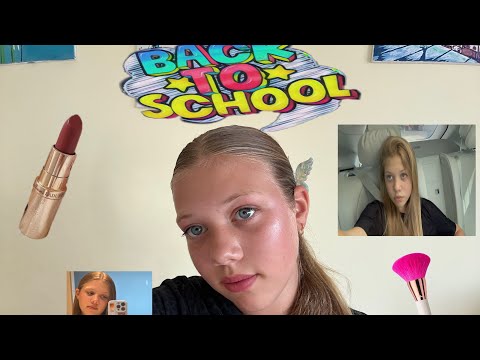 Видео: Макіяж в школу💋  p.s. я не фарбуюся в школу кожного дня🫶🏼
