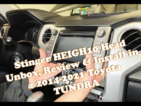 Видео: Распаковка и обзор Stinger HEIGH10 + Как установить головное устройство неоригинального производи...