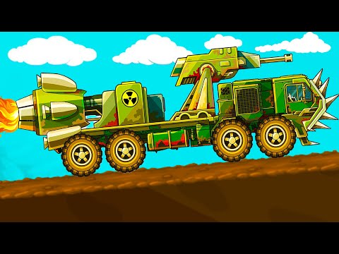 Видео: ГРУЗОВИК Гигант с Ракетной Установкой в Earn to Die #8 Финал с Кидом на Машинки Кида