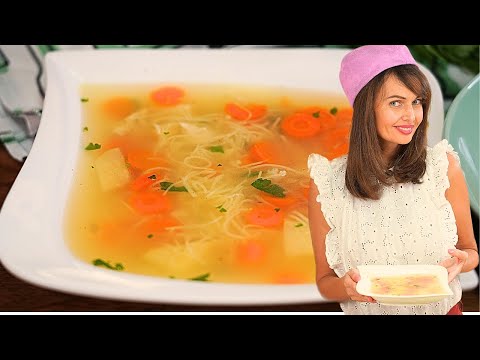 Видео: Куриный суп с лапшой – настоящий домашний суп