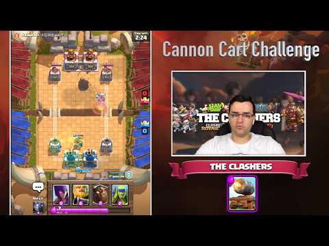 Видео: Clash Royale - Бесен съм! - Cannon cart Draft Challenge