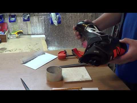 Видео: Ремонт карбонового  лыжного ботинка rossignol