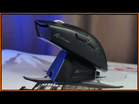 Видео: Уверенный середнячок с док-станцией - Attack Shark X11 #AttackShark #Мышка