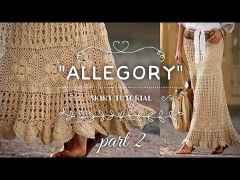 Видео: 🔥ЛЕГЕНДАРНАЯ ЮБКА КРЮЧКОМ: вяжем! МАСТЕР-КЛАСС! 👌"ALLEGORY" skirt TUTORIAL