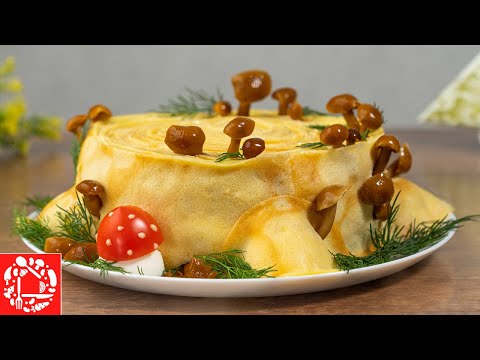 Видео: МЫ просто ОБОЖАЕМ ЭТОТ САЛАТ! Безумно вкусный и красивый!