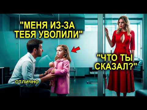 Видео: Его Выгнали С Собеседования За То, Что Он Привёл Дочь… Пока Миллионерша Не Заметила Одну Деталь