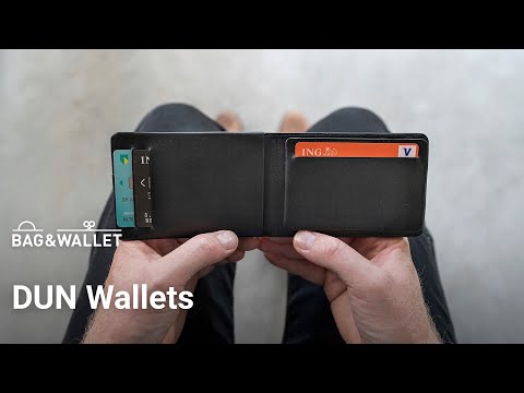 Видео: Обзор тонких и лёгких кошельков Dun Wallets: Slim, Wallet, Fold