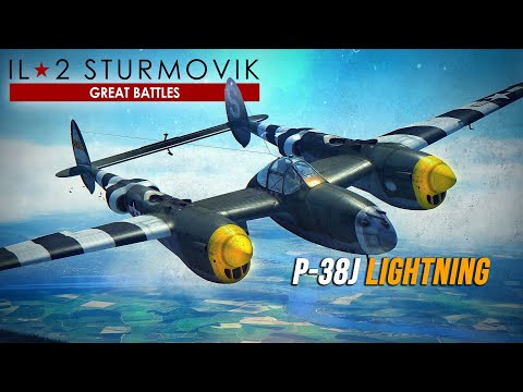 Видео: Воздушный бой P-38 Lightning | Битва при Боденплатте | Вторая мировая война | Великие битвы Ил-2 |