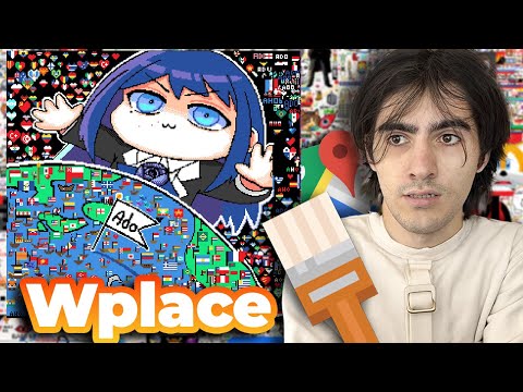 Видео: Сумашедшие ПИКСЕЛЬ АРТЫ в Wplace 🎨