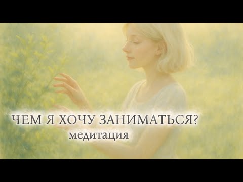 Видео: Как понять, чем я хочу заниматься. Медитация для тех, кто ищет себя. 