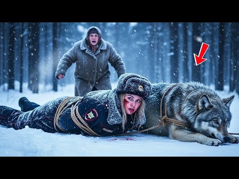 Видео: Старуха нашла в снегу связанную женщину-полицейского и волка — и случилось чудо