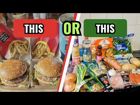 Видео: Один заказ из McDonald’s или 5 дней домашней еды?! (Бюджетный конкурс еды) + бонусный обед!