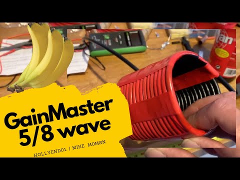 Видео: Самодельная антенна Gainmaster для CB-радио на 5/8 волн на мачте DX Commander — мероприятия в усл...