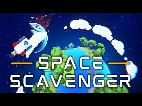 Видео: МУСОР = ЗВЕЗДОЛЕТ! - SPACE SCAVENGER ПРОХОЖДЕНИЕ