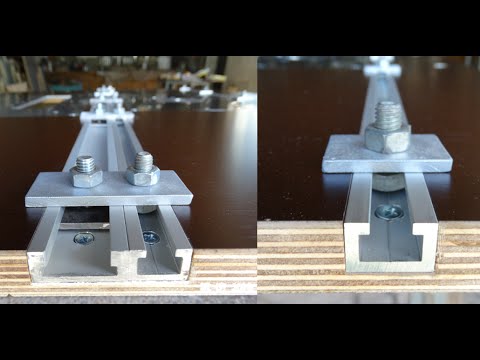 Видео: Монтаж т-трека в столешницу