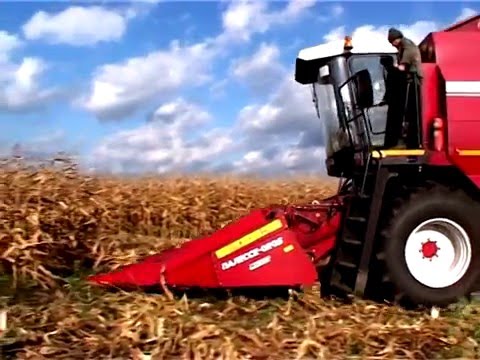 Видео: Уборка кукурузы на зерно - КОК-6-2: установка и агрегатирование