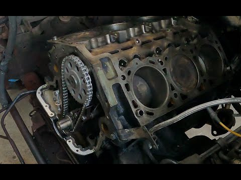 Видео: 4.0 Ranger переборка часть 4 установка цепи ГРМ